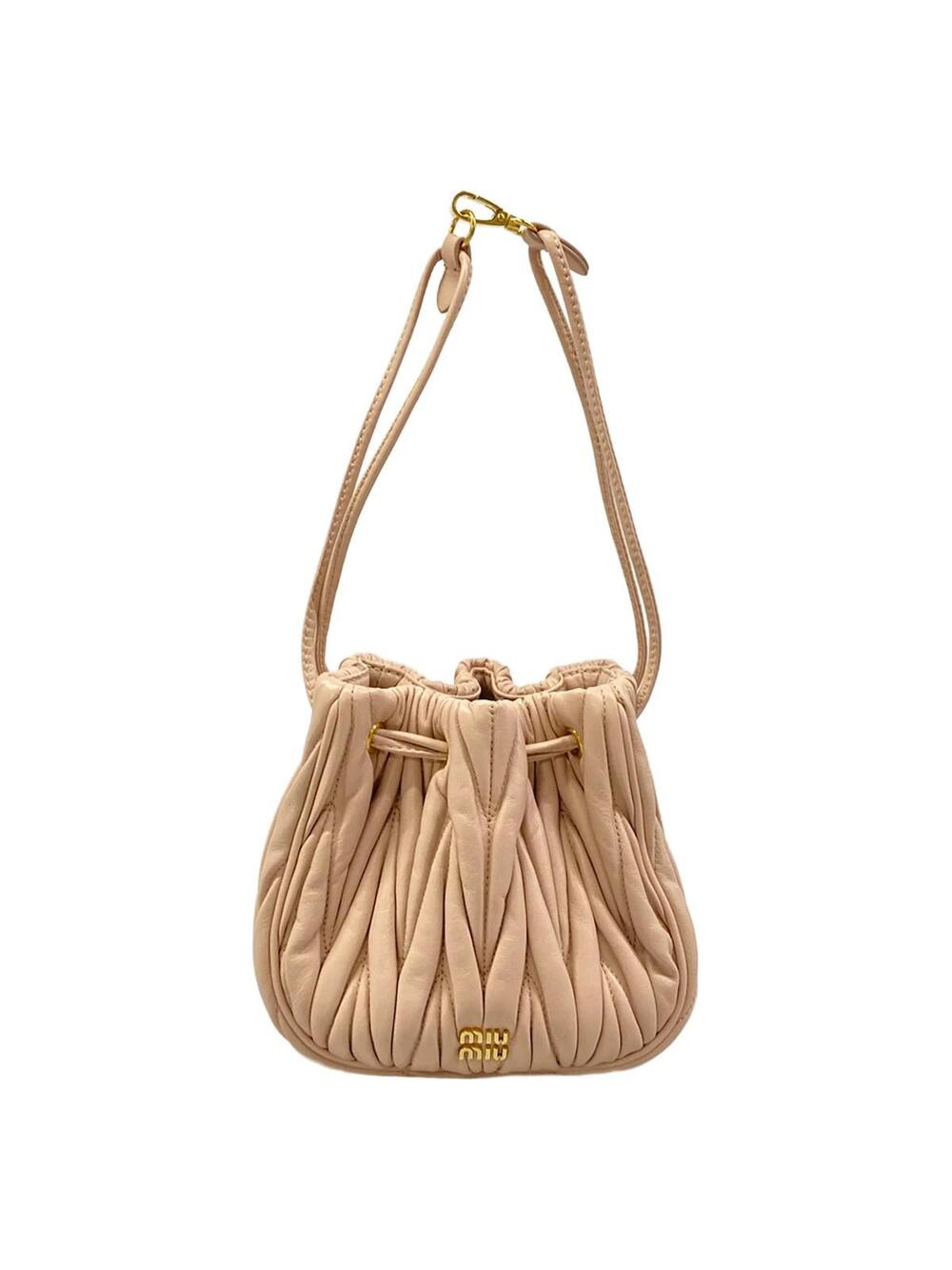 Miumiu Matelasse Light Pink Nappa #278585M18B